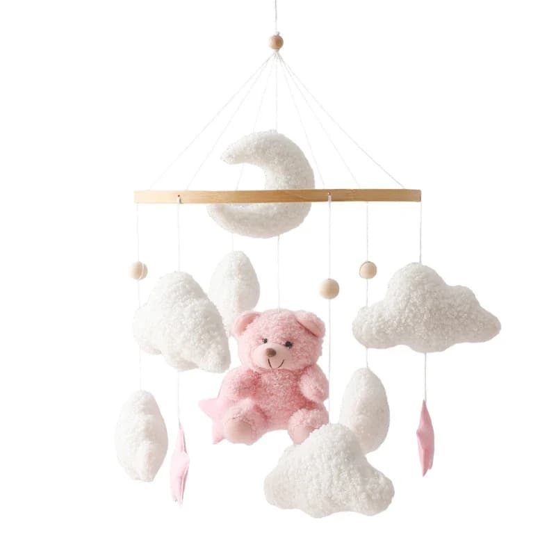 Hochet de lit en coton pour bébé