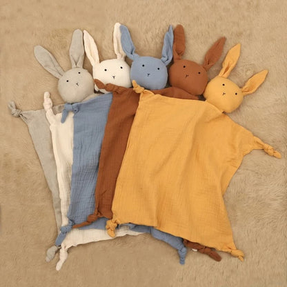 Hochet en peluche de lapin pour bébé