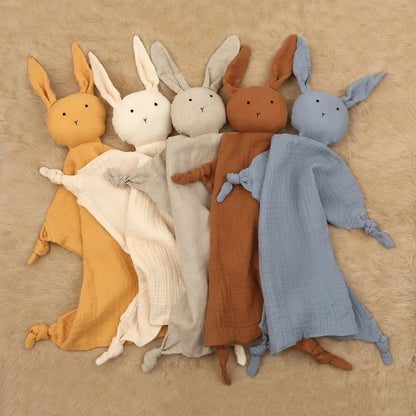 Hochet en peluche de lapin pour bébé
