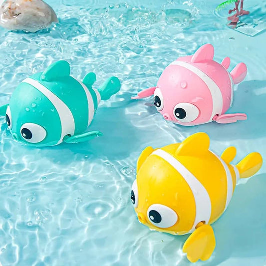 Lot de 3 pièces de jouets de bains poissons pour bébé