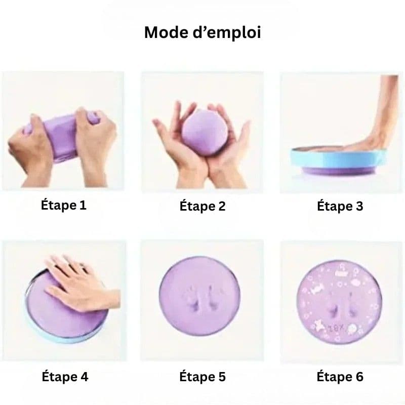 Kit d’empreintes pour bébé