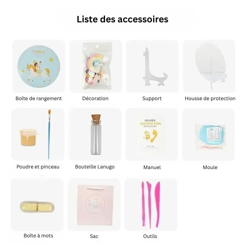 Kit d’empreintes pour bébé