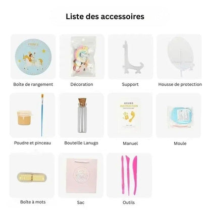Kit d’empreintes pour bébé