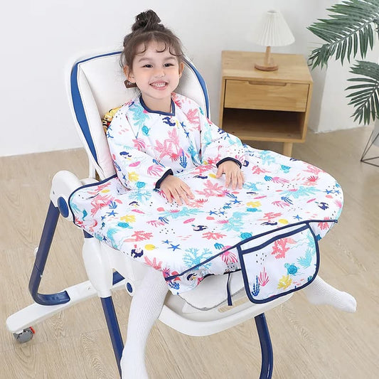 Longue combinaison de bavoir pour bébé