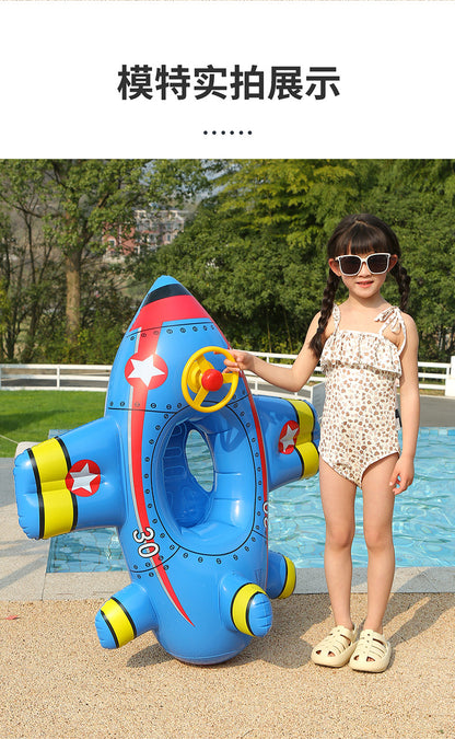 Jouet gonflable en forme d’avion