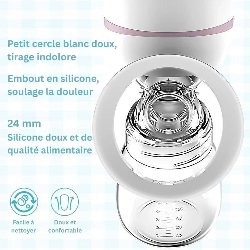Biberon Tire-Lait Électrique Main Libre USB
