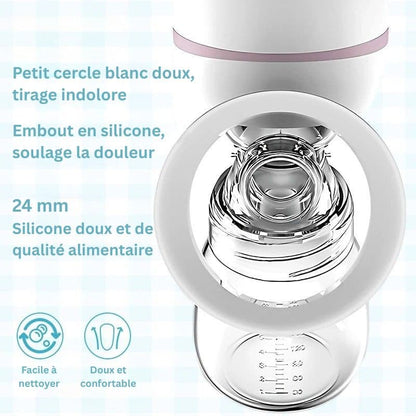 Biberon Tire-Lait Électrique Main Libre USB