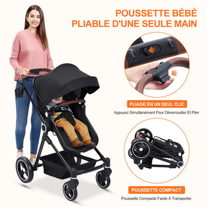 Poussettes 2 en 1 pour bébés