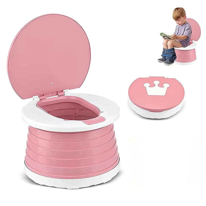 Toilette pliante portable pour enfants