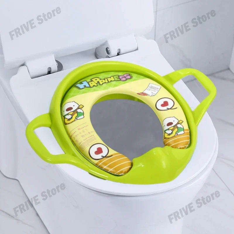 Siège de toilette souple pour enfants