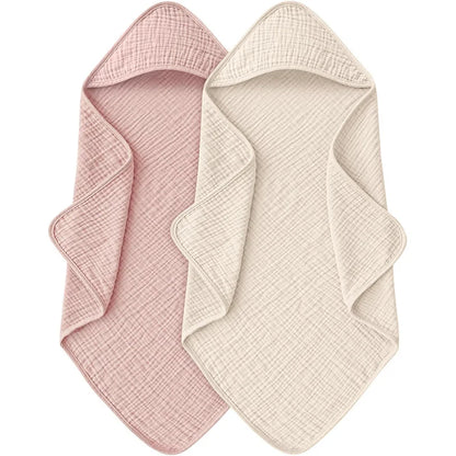 Serviette de bain en mousseline pour enfants
