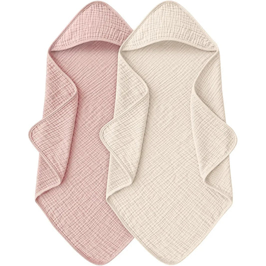 Serviette de bain en mousseline pour enfants