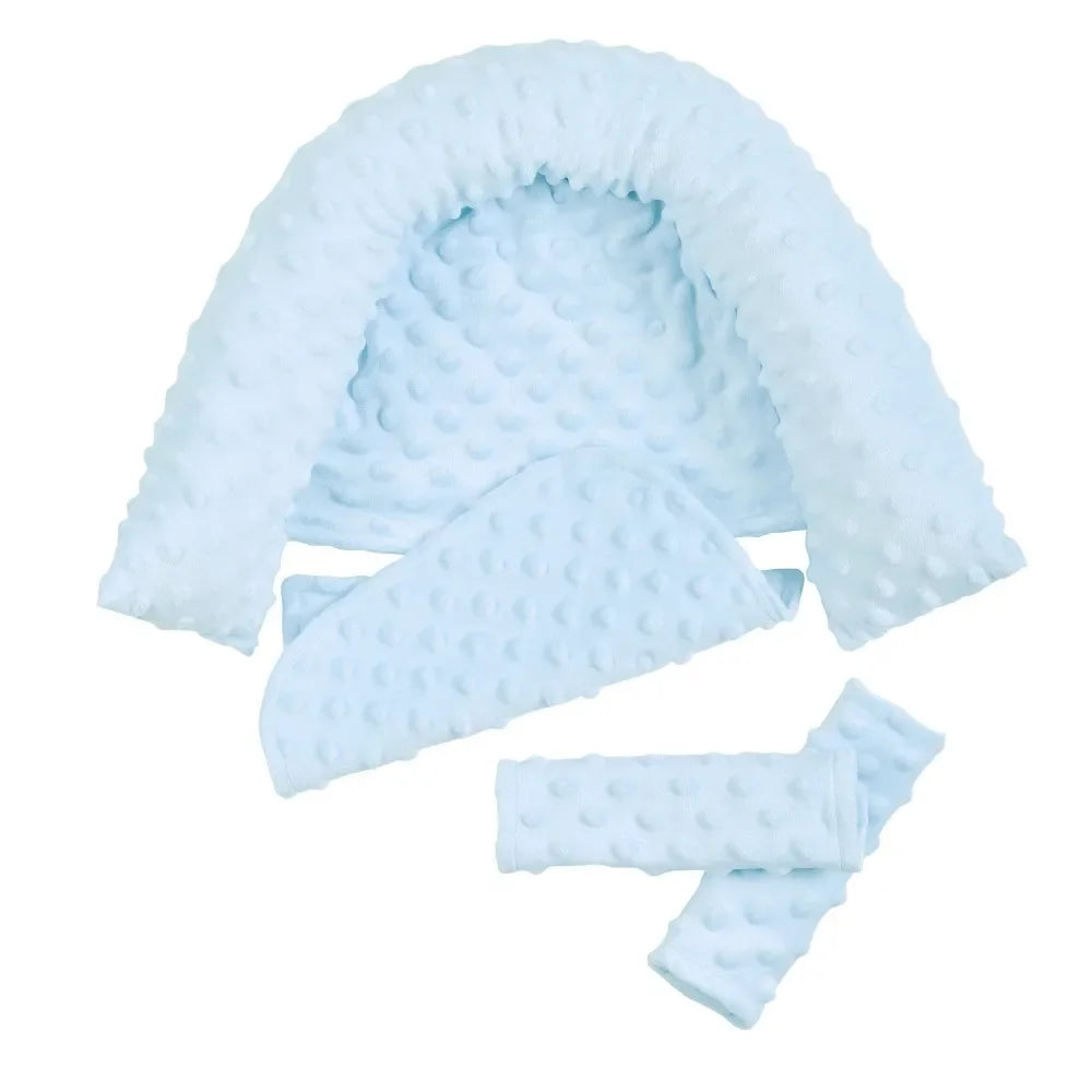 Oreiller cale tête de bébé avec ceinture
