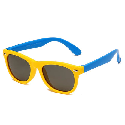 Lunettes de soleil classiques en Silicone pour enfants,