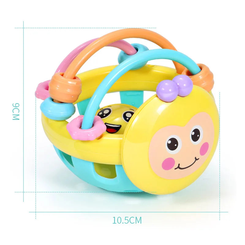 Hochet en caoutchouc souple pour bébé