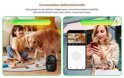 Babyphone sans fil avec caméra