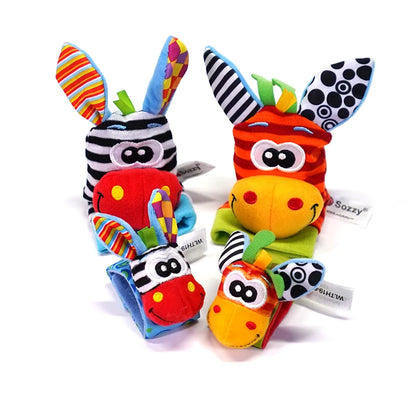 Hochet en caoutchouc souple pour bébé