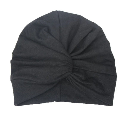 Turban en coton torsadé et noué pour bébé