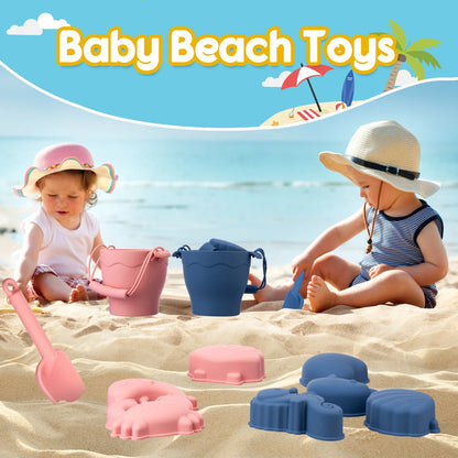 Ensemble de jouets de plage en silicone