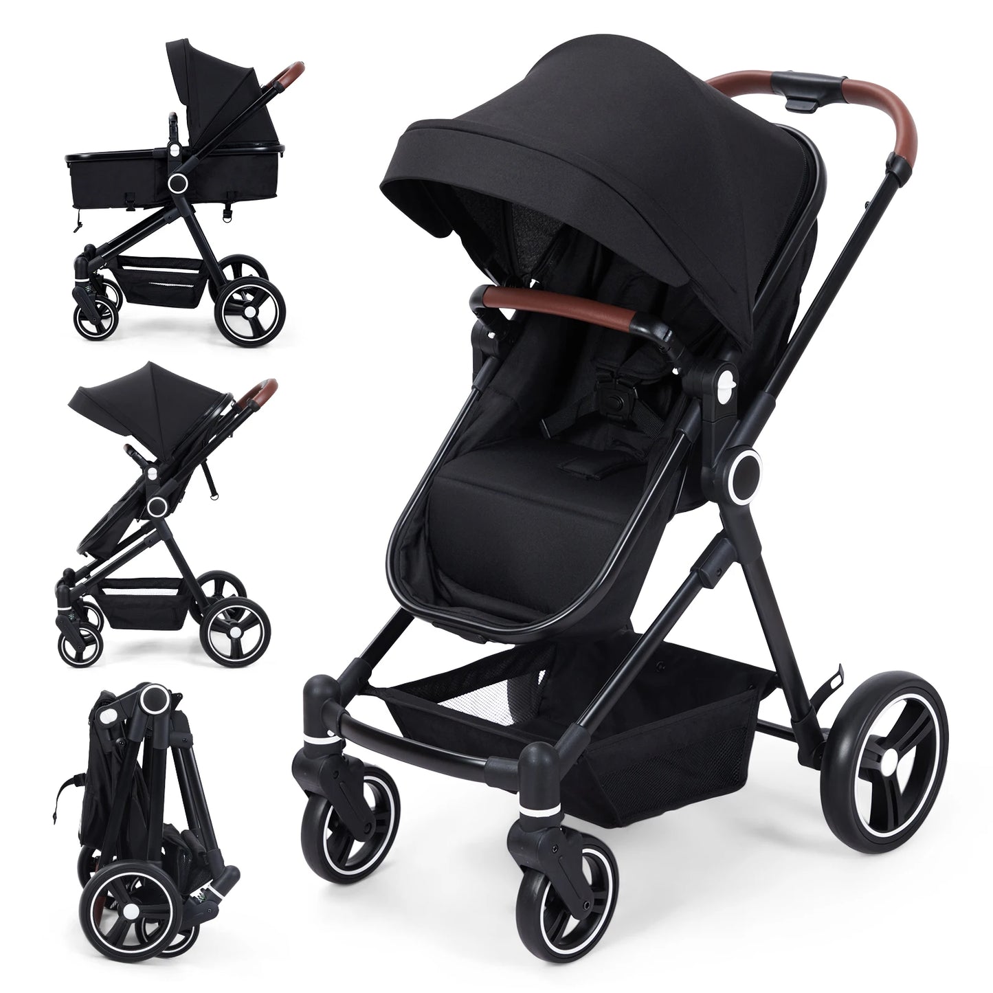 Poussettes 2 en 1 pour bébés