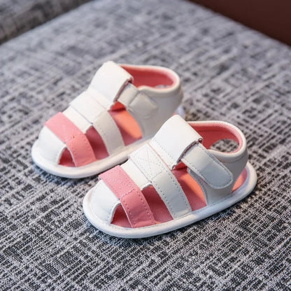 Sandales d’été 3 brides pour bébé
