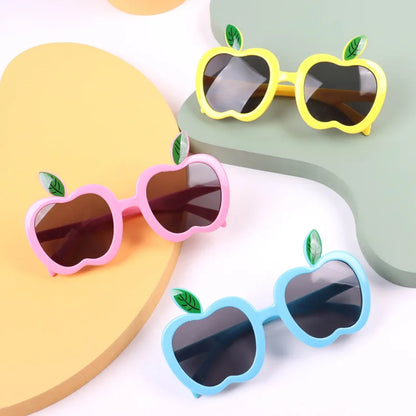 Lunette de soleil en forme de pomme pour bébé