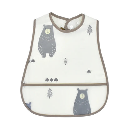 Bavoir en polyester à motif dessin animé