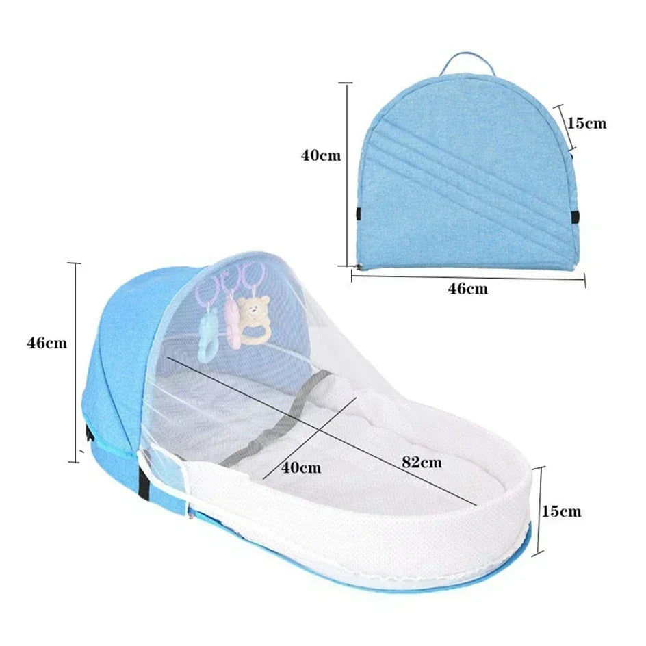 Berceau de voyage Portable avec moustiquaire pour bébé