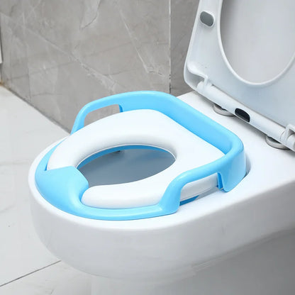 Siège de toilette avec poignées