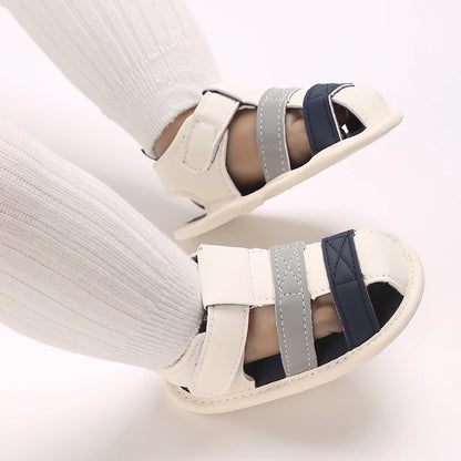Sandales d’été 3 brides pour bébé