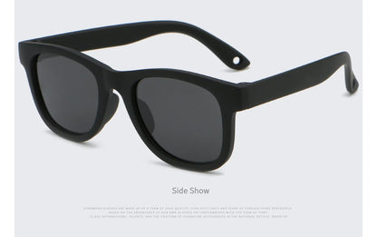 Lunette de soleil bébé carré avec lacet