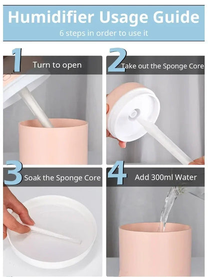 Humidificateur d’air mignon 250ml