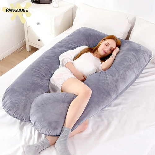 Coussin d’allaitement polaire doux