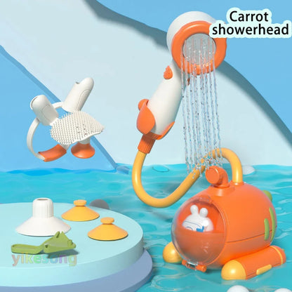 Robinet de jeu d’eau de sous-marin électrique