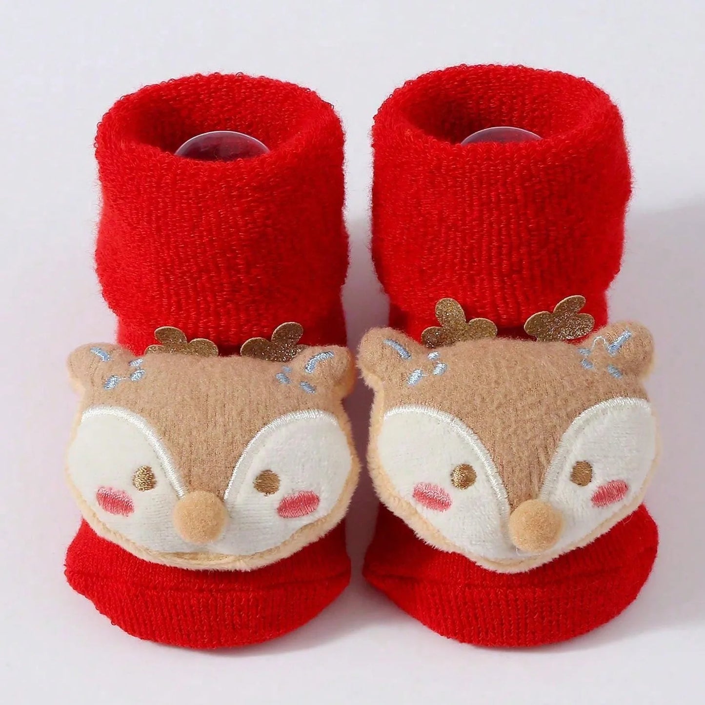 Chaussettes Père Noël en coton pour enfants