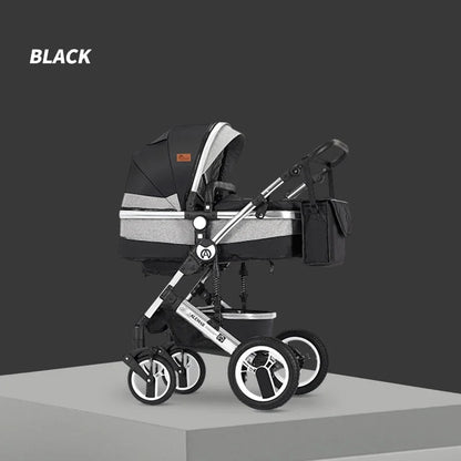 Poussette 3-en-1 moderne pour bébé