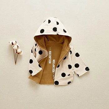 Veste double face pour bébé