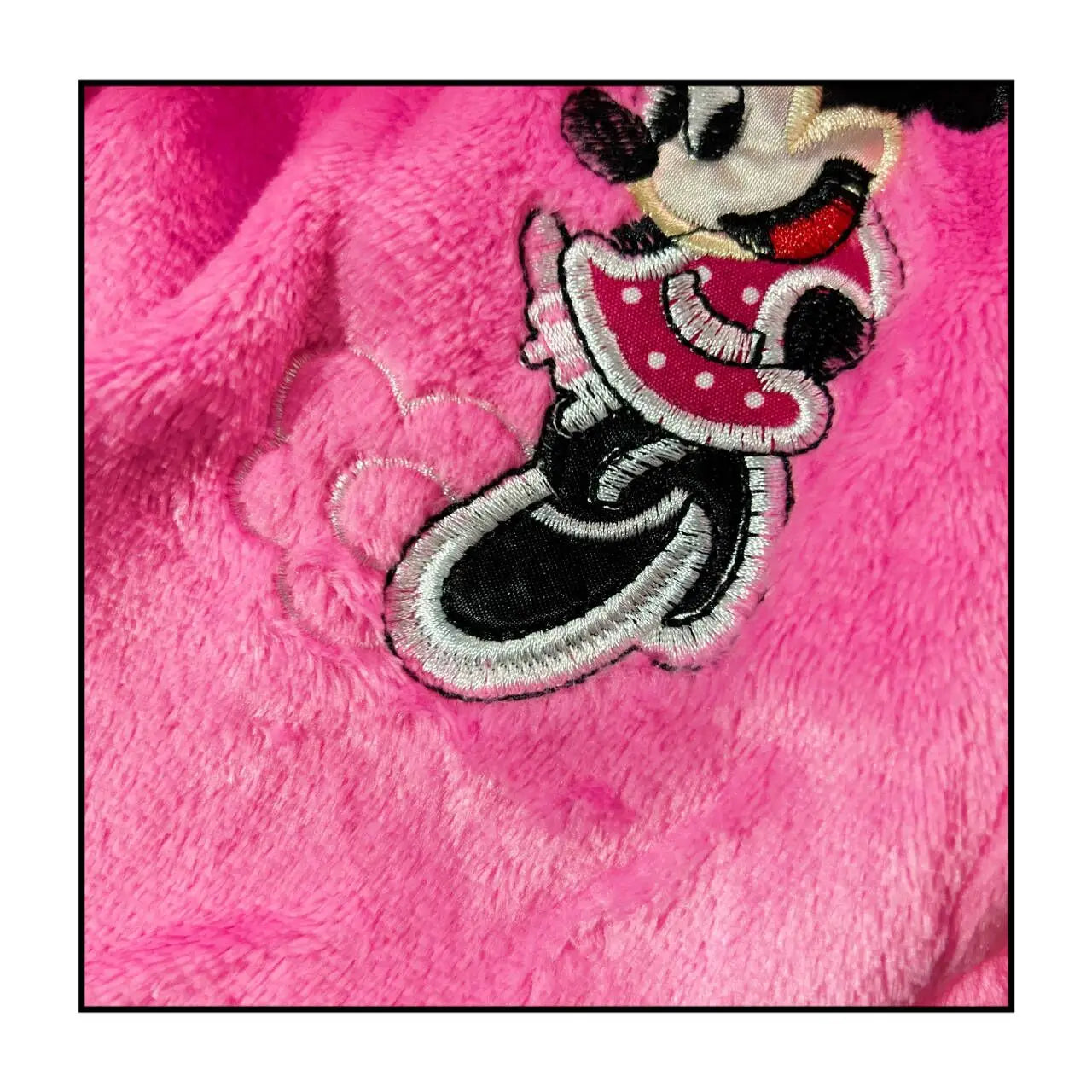 Peignoir à capuche Minnie Mouse pour bébés