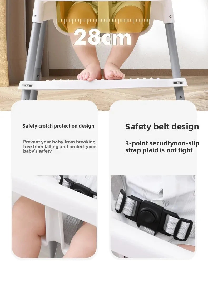 Chaise de salle à manger pliable
