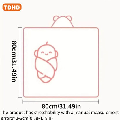 Serviette de bain pour nouveau-né X2
