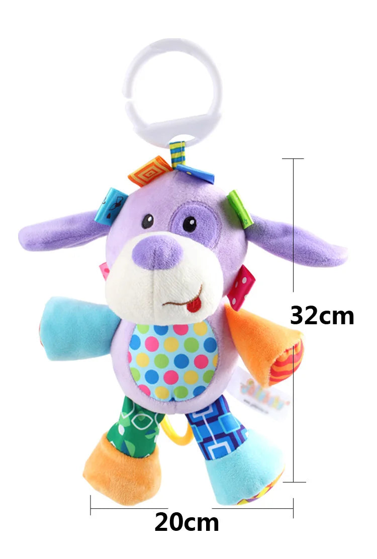 Animal Baby Rattle Plush Kids Gift Toys for Children