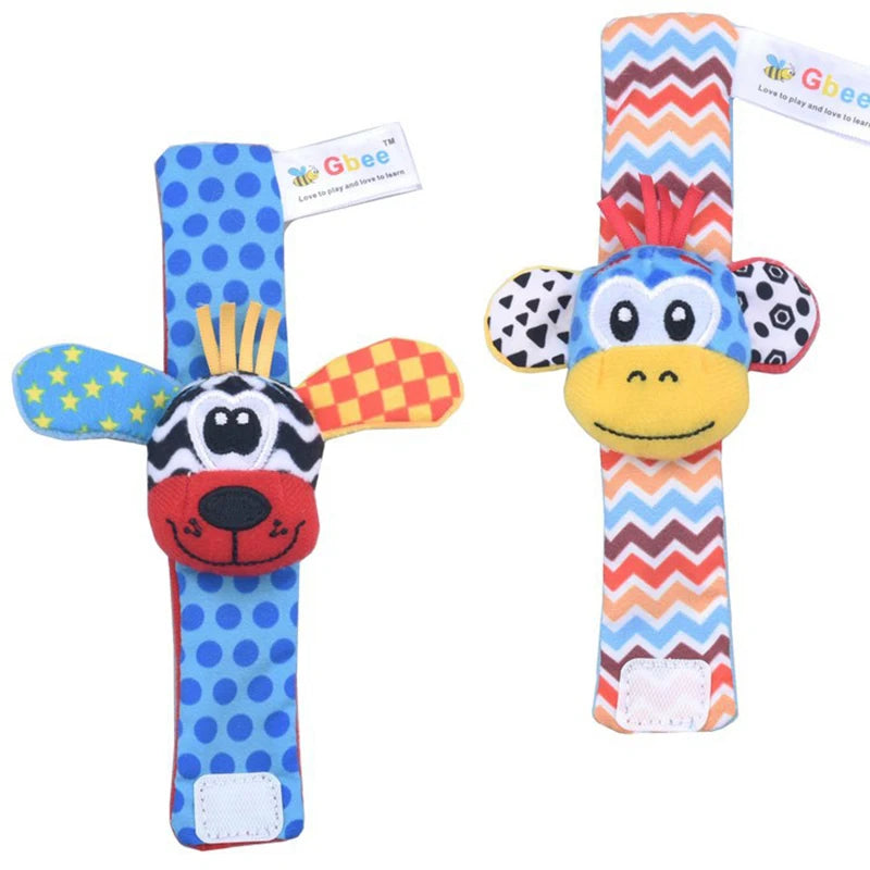 Hochet en caoutchouc souple pour bébé
