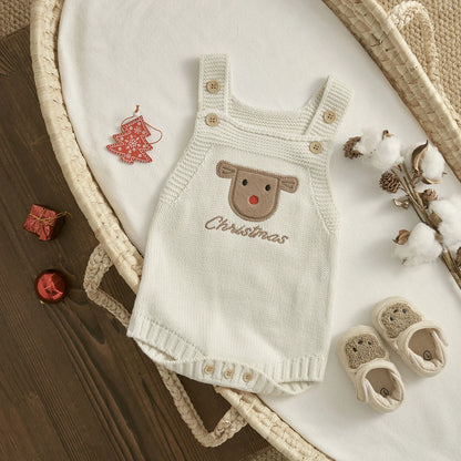Barboteuse en tricot pour bébé garçon et fille