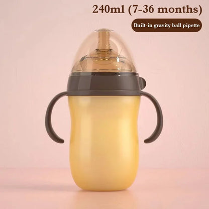 Biberons en silicone de 3 modèles différents