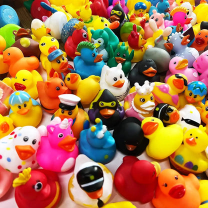 Lot de 10 jouets de bains canard pour bébé