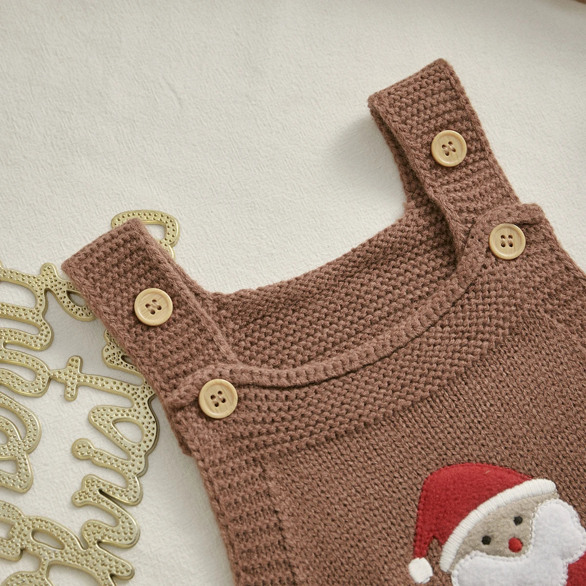 Barboteuse en tricot pour bébé garçon et fille