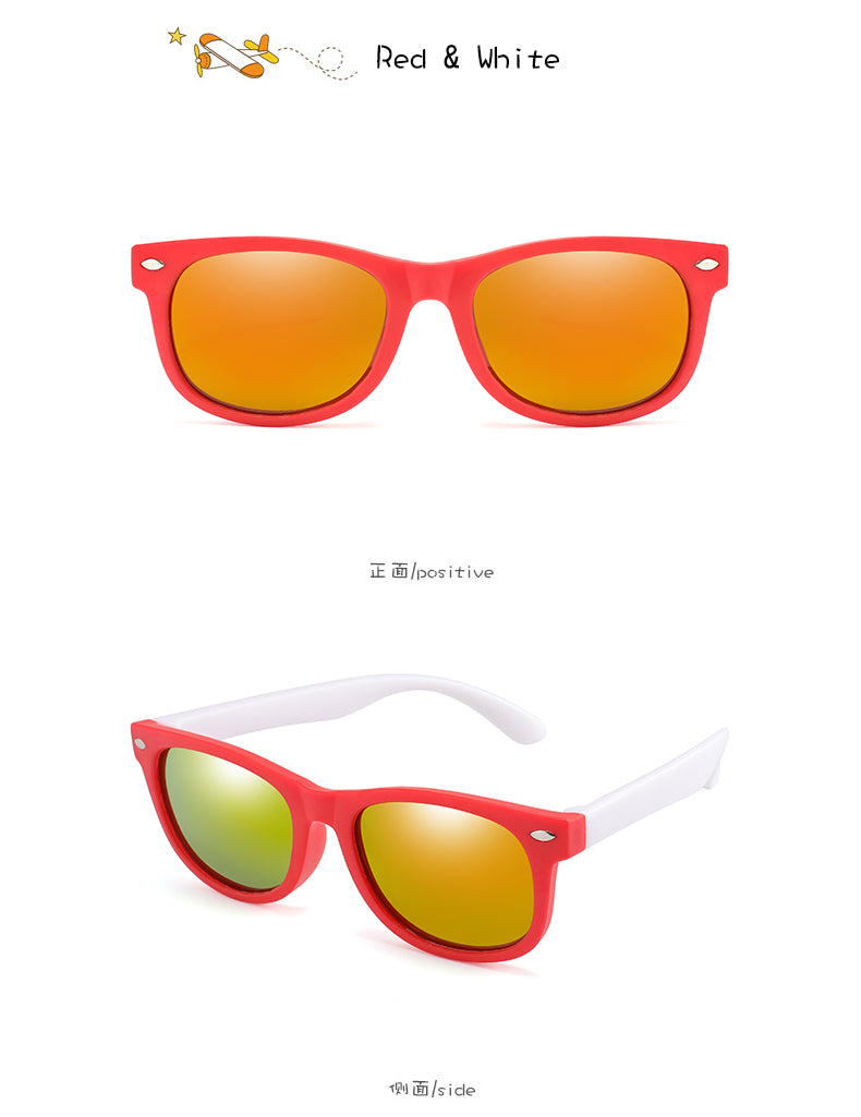 Lunettes de soleil carrées pour enfants