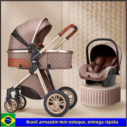 Poussette 2 en 1 pour bébé