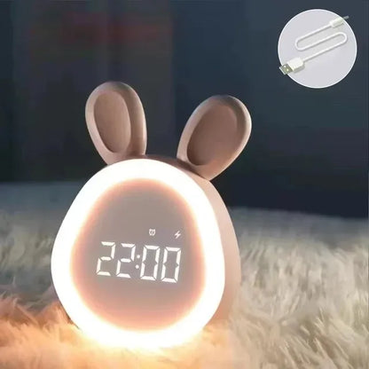 Lampe de chevet intelligente avec horloge et alarme