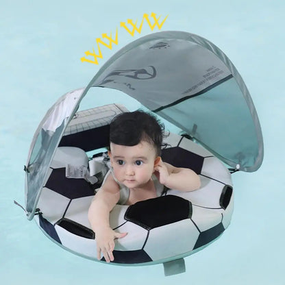 Bouée pour bébé avec motif de ballon de football